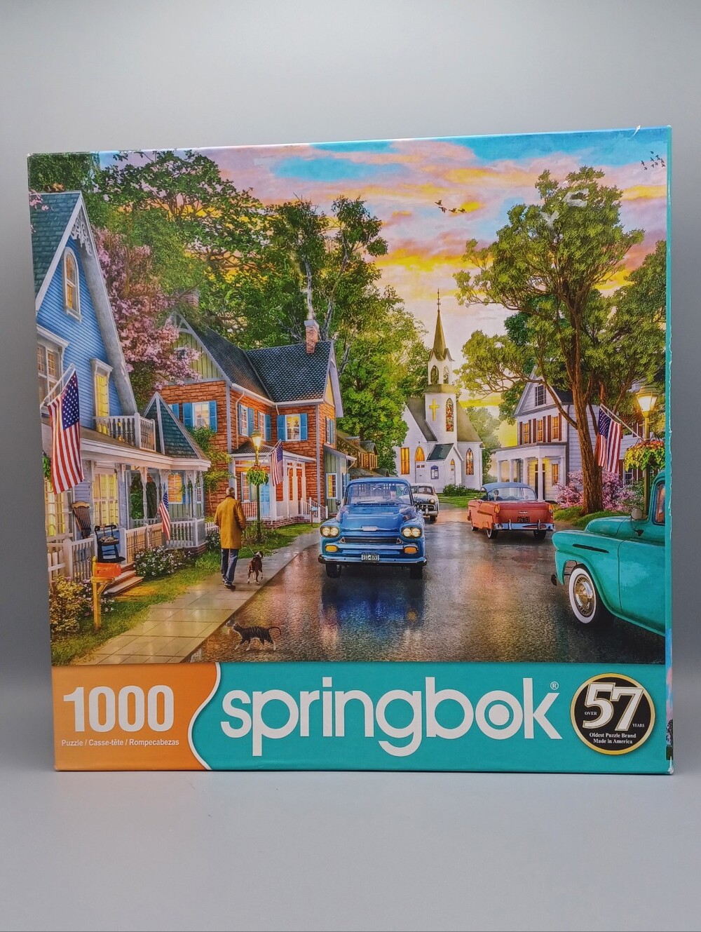 Springbok Blissful Borough Puzzle Complete